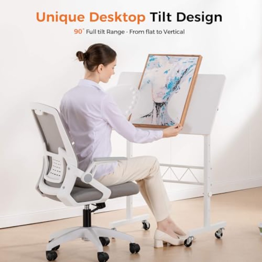 Standing Desk Adjustable Heigh - مراجعة Home Office Work وسعره