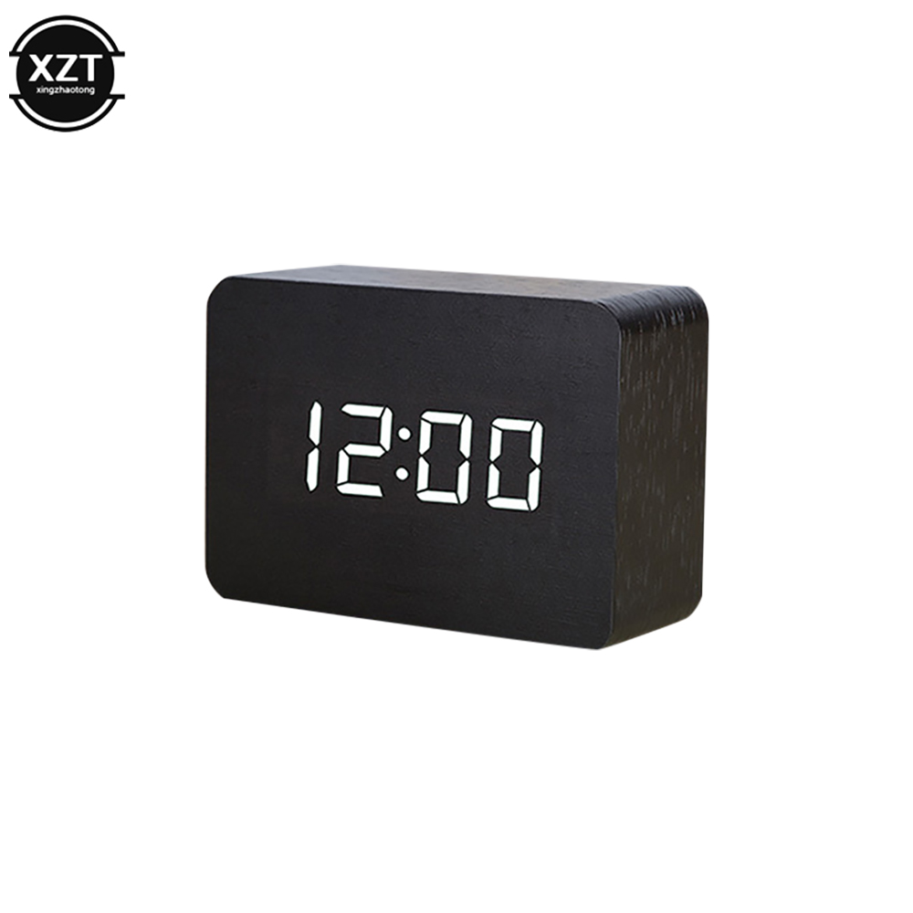 Fashion Alarm Clock LED Wooden - مراجعة Led Desk Clock وسعره