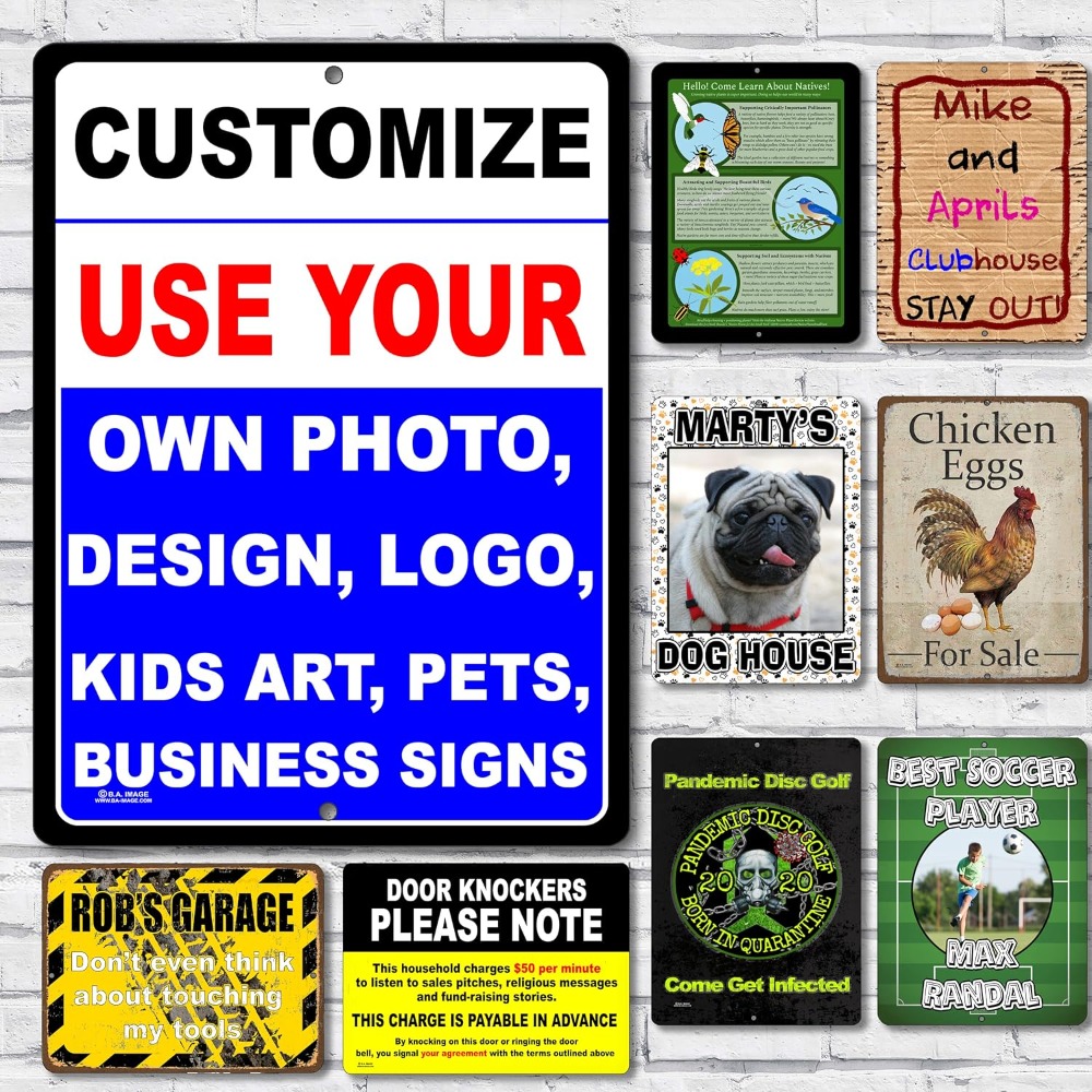 Personalized Custom Aluminum M - مراجعة Home Office Image وسعره