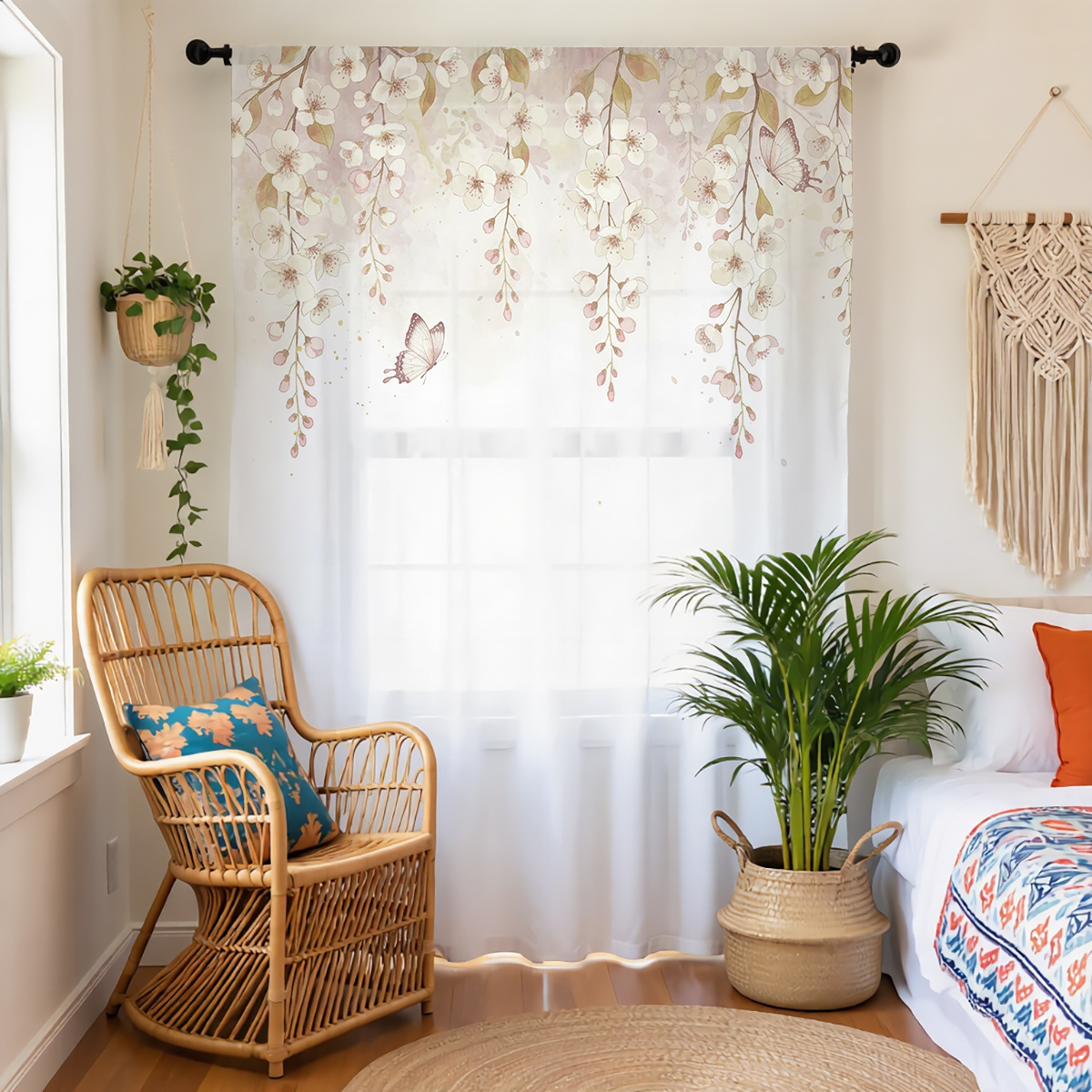 1 Piece Late Spring Peach Blos - مراجعة Home Office Rate وسعره