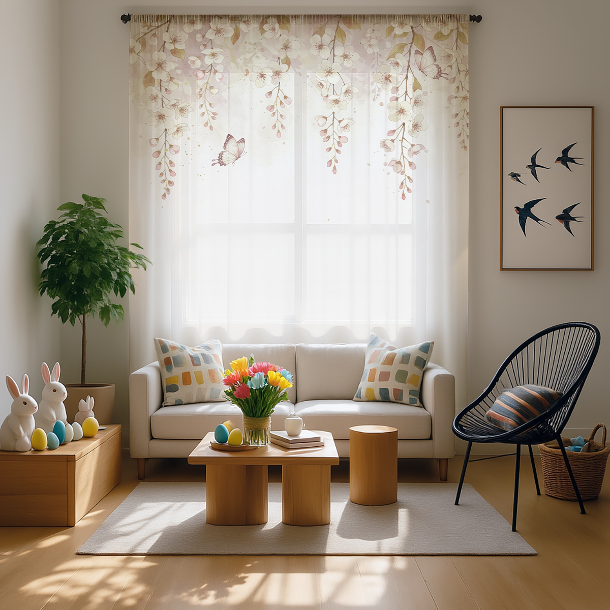 1 Piece Late Spring Peach Blos - مراجعة Home Office Rate وسعره