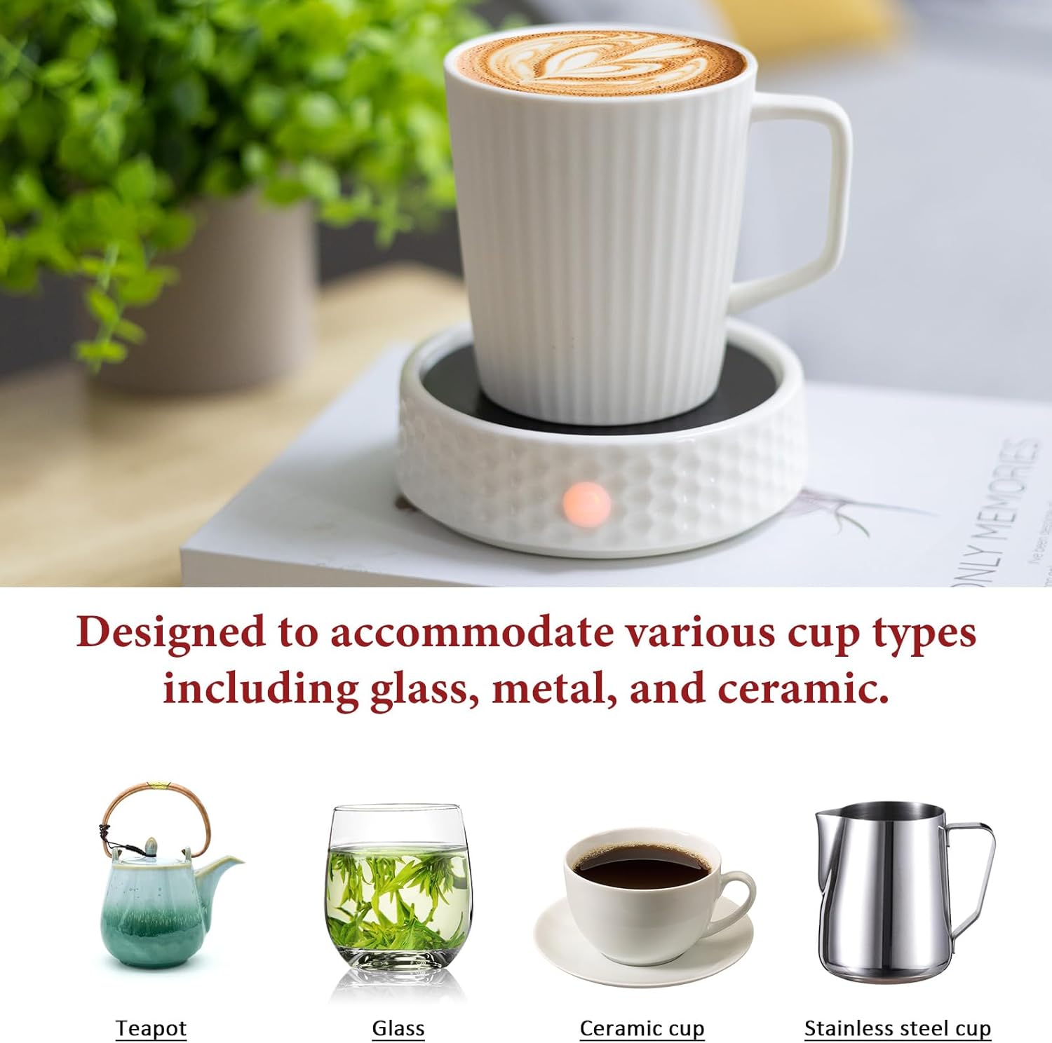 Ceramic Candle Warmer Plate fo - مراجعة Home Office Image وسعره
