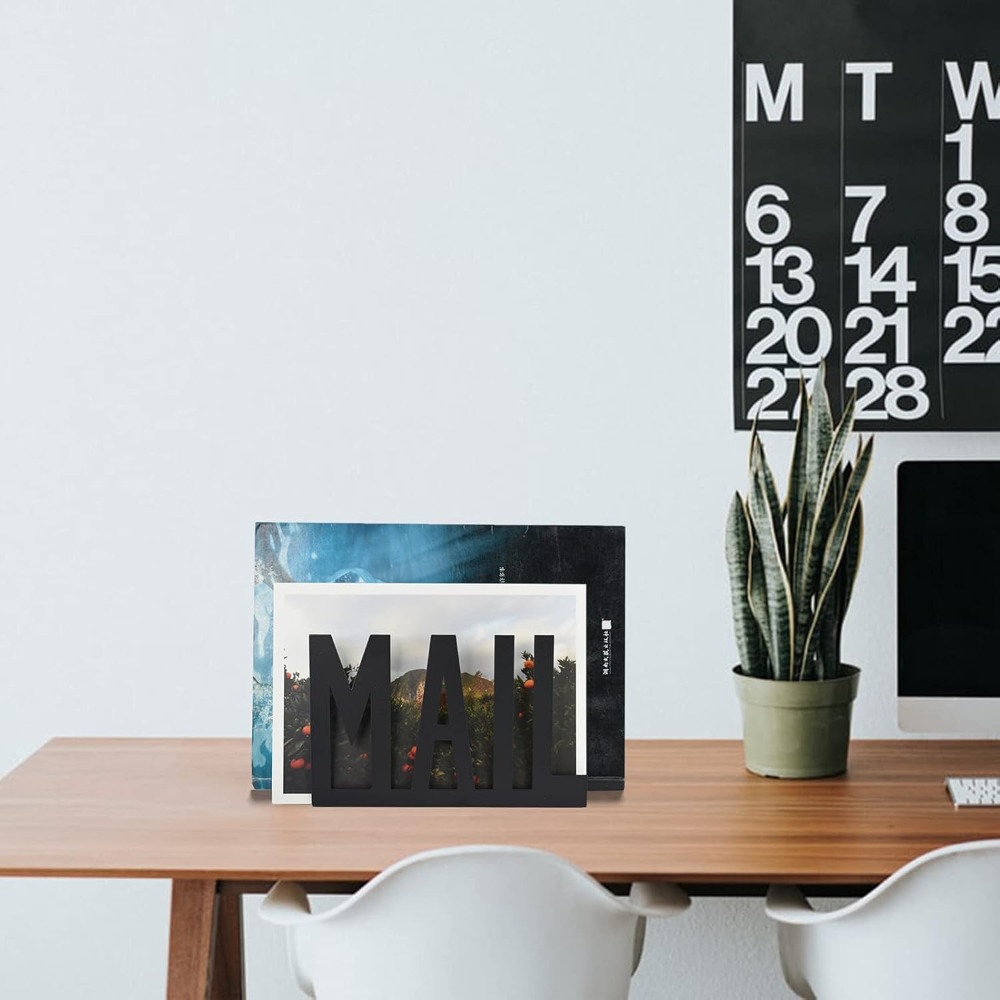 Black Metal Desktop Letter Hol - مراجعة Home Office For Two وسعره