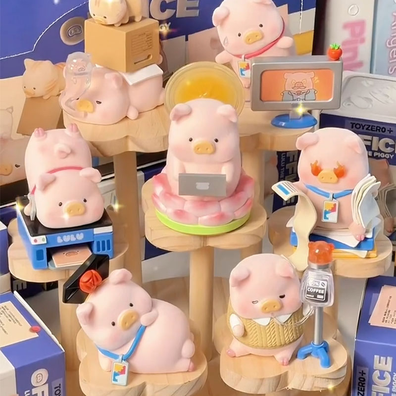 Lulu The Piggy Office Series B - مراجعة Home Office Work وسعره