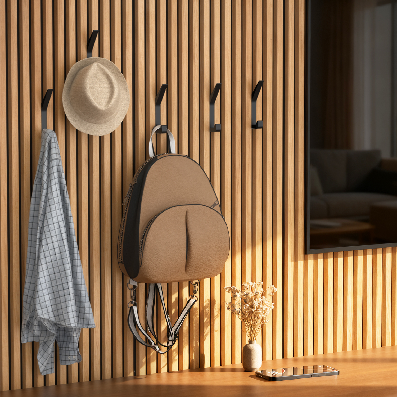 4 Soundproof Panel Hooks - Dri - مراجعة Home Office Studio وسعره