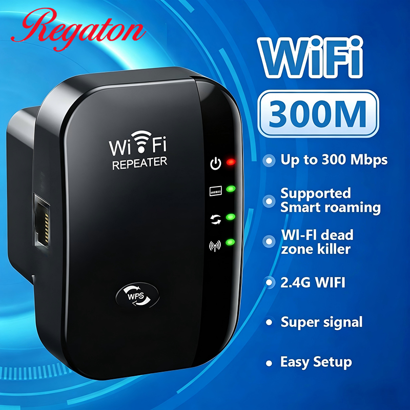 Wireless 300M 2.4GHz WiFi Rang - مراجعة Home Office Work وسعره