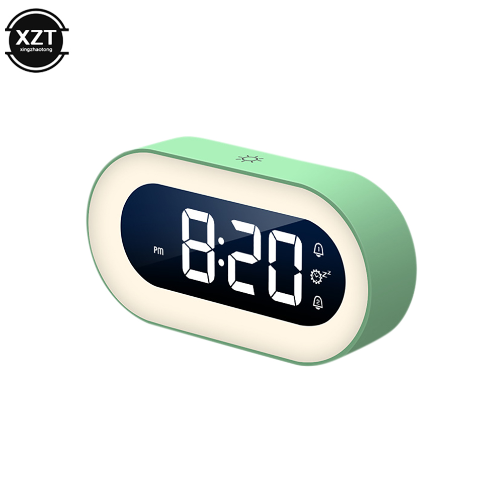 Music LED Digital Alarm Clock  - مراجعة Led Desk Clock وسعره