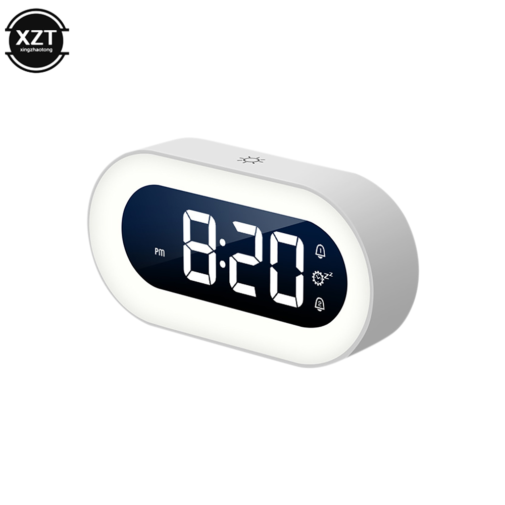 Music LED Digital Alarm Clock  - مراجعة Led Desk Clock وسعره