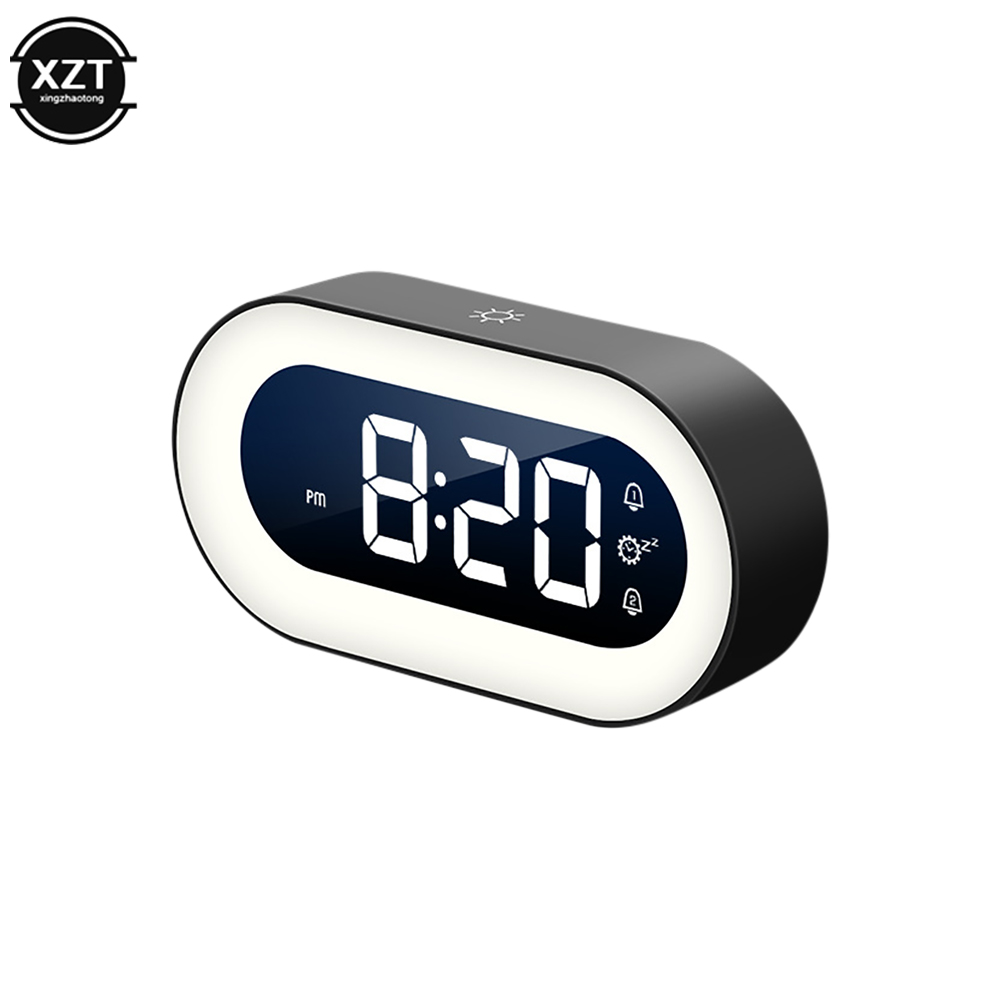 Music LED Digital Alarm Clock  - مراجعة Led Desk Clock وسعره