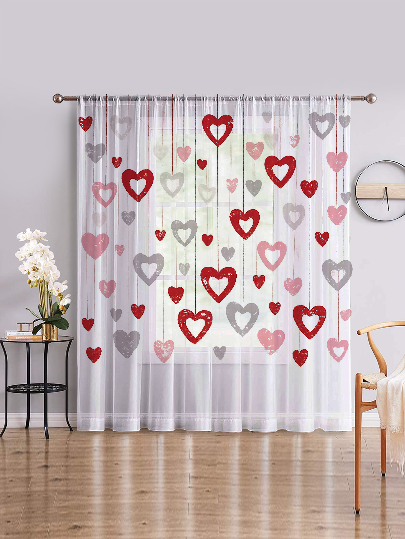 One-Piece Color-Block Heart Wi - مراجعة Home Office Rate وسعره