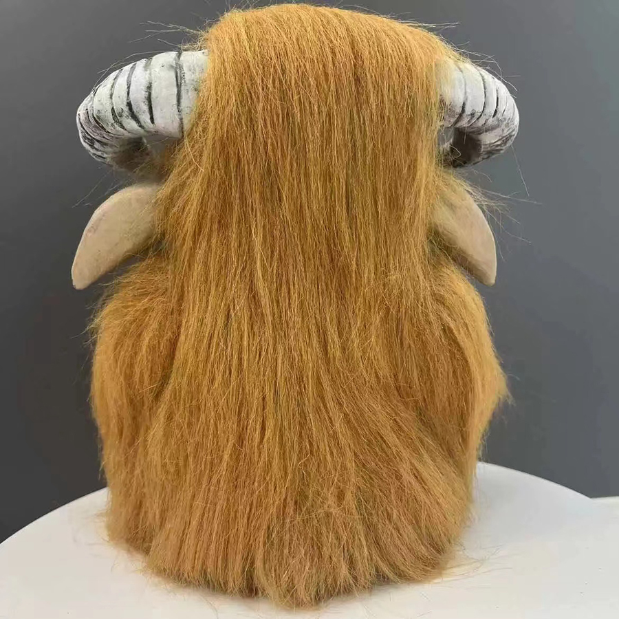 1 PC Brown Furry Large-Mouth M - مراجعة Home Office Pc وسعره