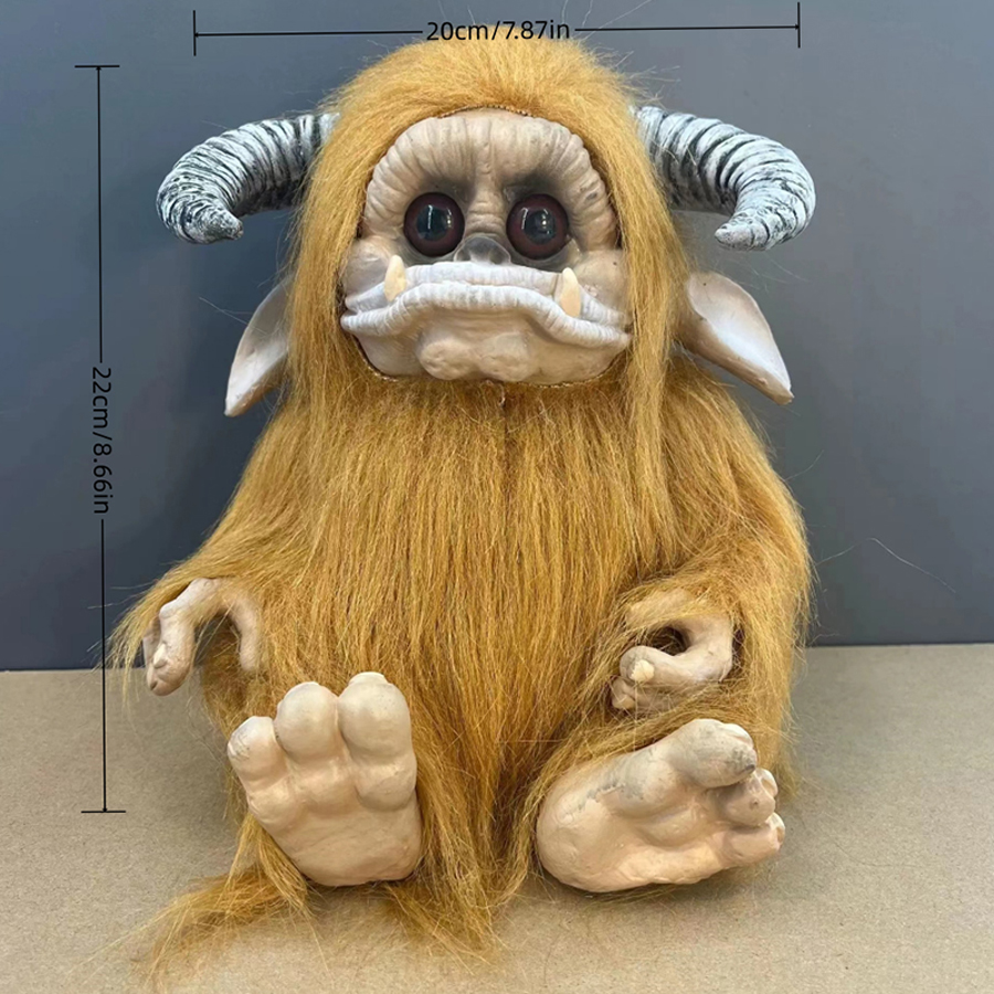 1 PC Brown Furry Large-Mouth M - مراجعة Home Office Pc وسعره
