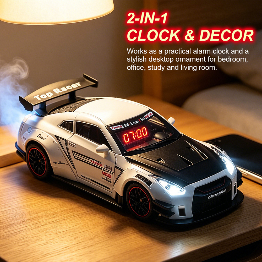 1Set Remote Control HyperCar A - مراجعة Led Desk Clock وسعره