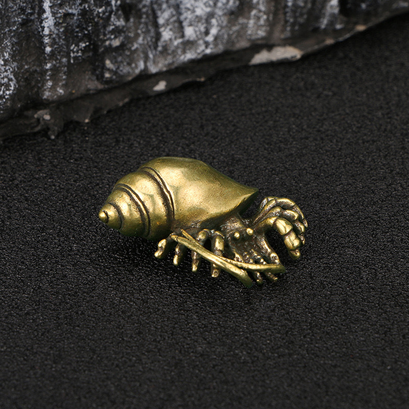 New！Vintage Brass Hermit Crab  - مراجعة English Home Office وسعره