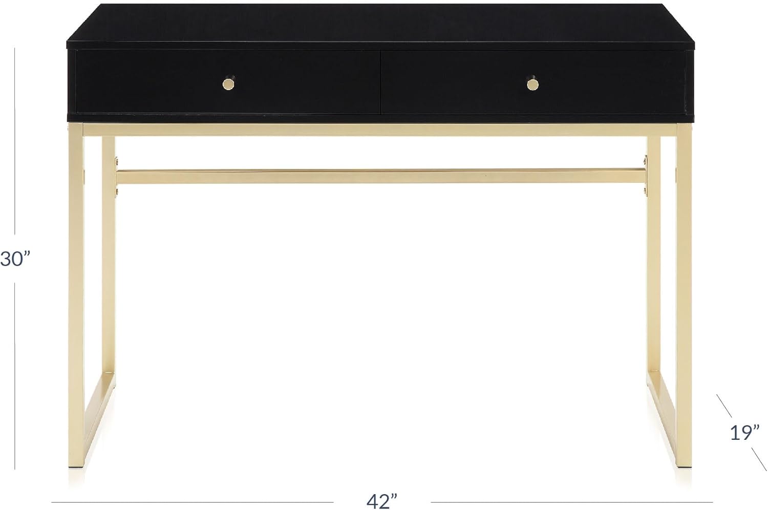 42 Inch Makeup Vanity or Home  - مراجعة Home Office For Two وسعره