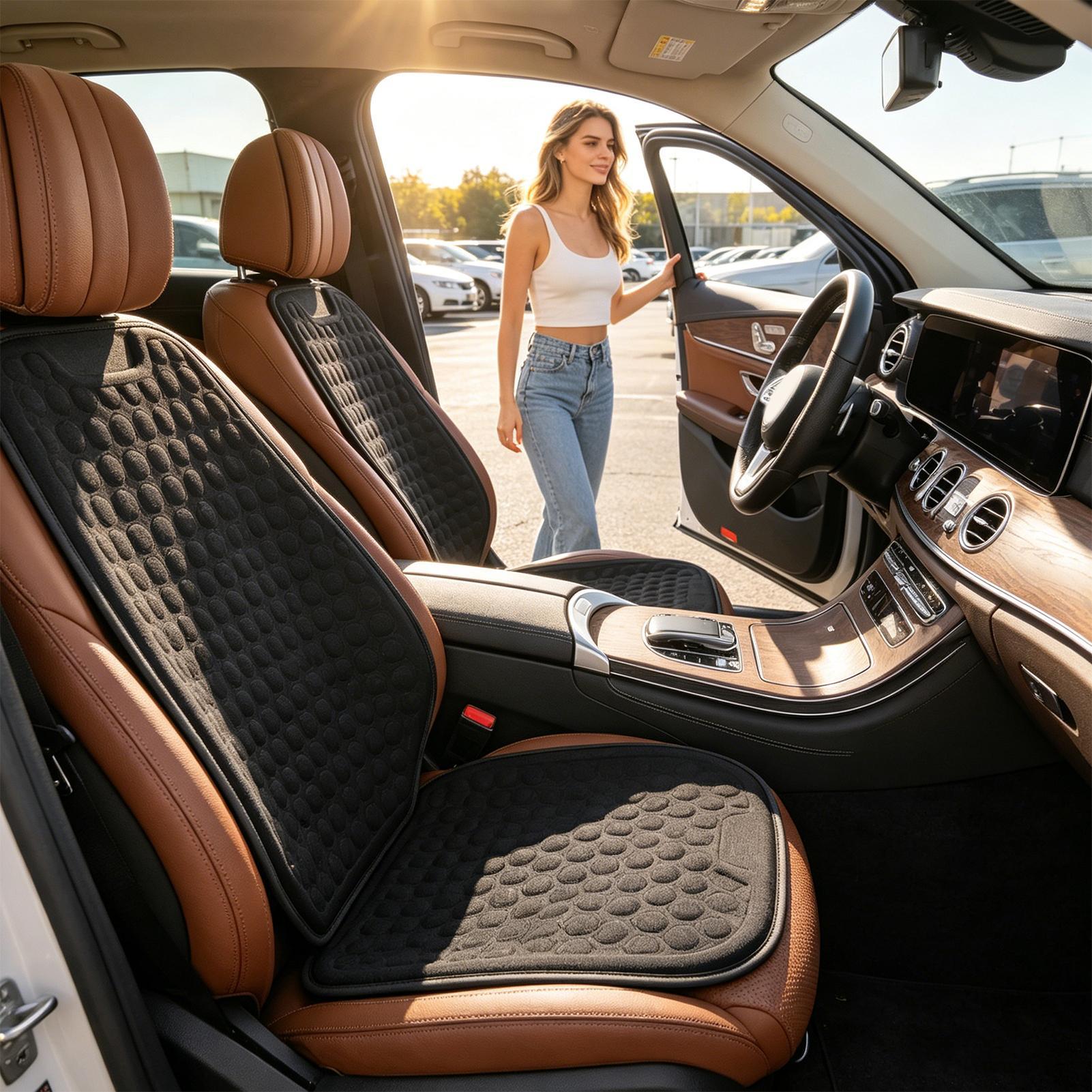 Cooling Seat Cover Universal B - مراجعة Home Office Work وسعره