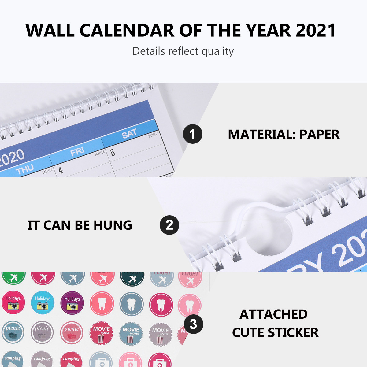 1Pcs 2021 English Edition Fold - مراجعة English Home Office وسعره
