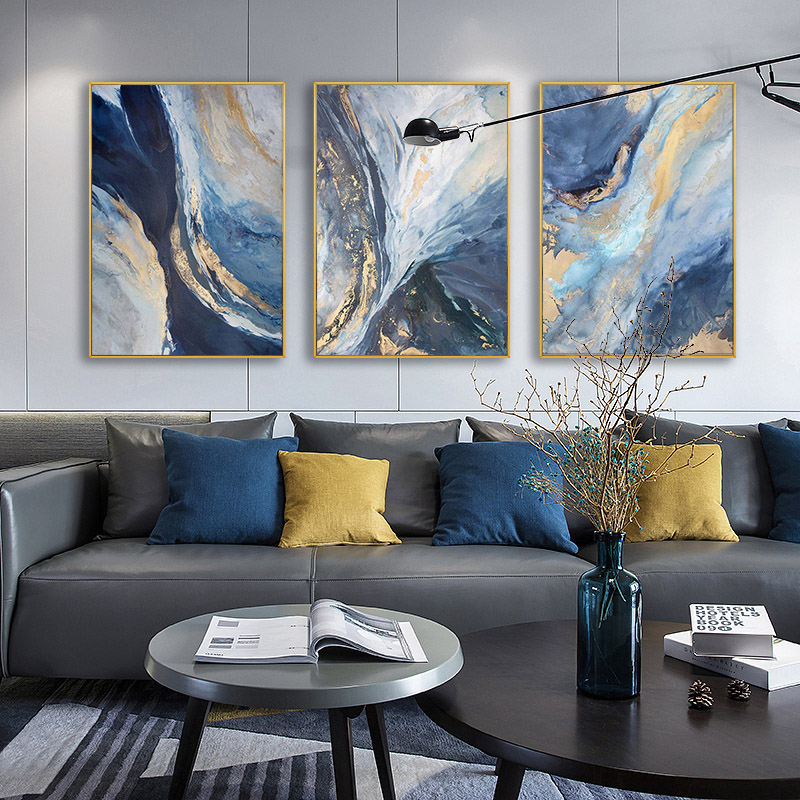 3Pc/Set Modern Abstract Style  - مراجعة Home Office Studio وسعره