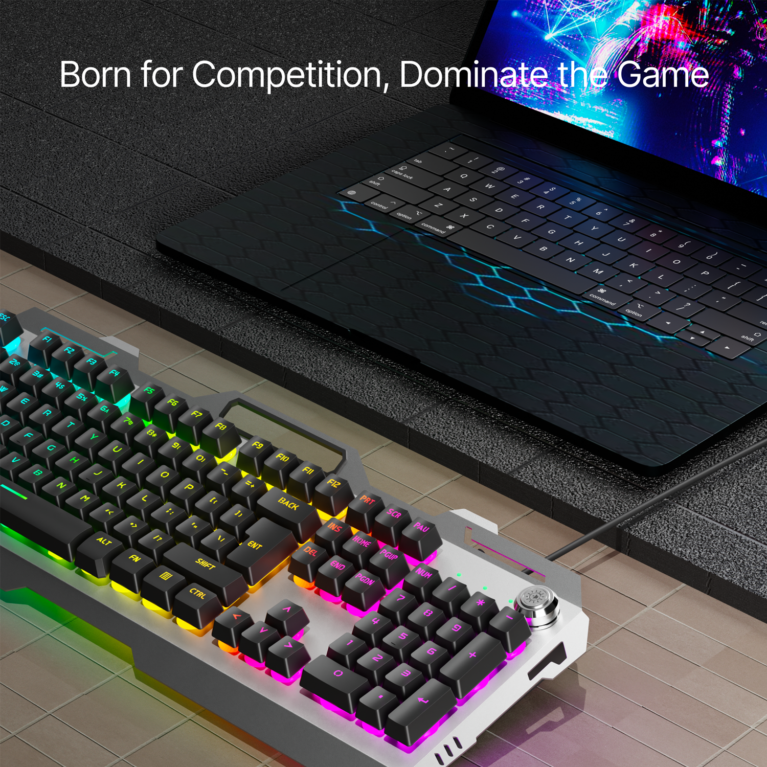 EWEADN Silent Gaming Keyboard, - مراجعة Home Office Pc وسعره