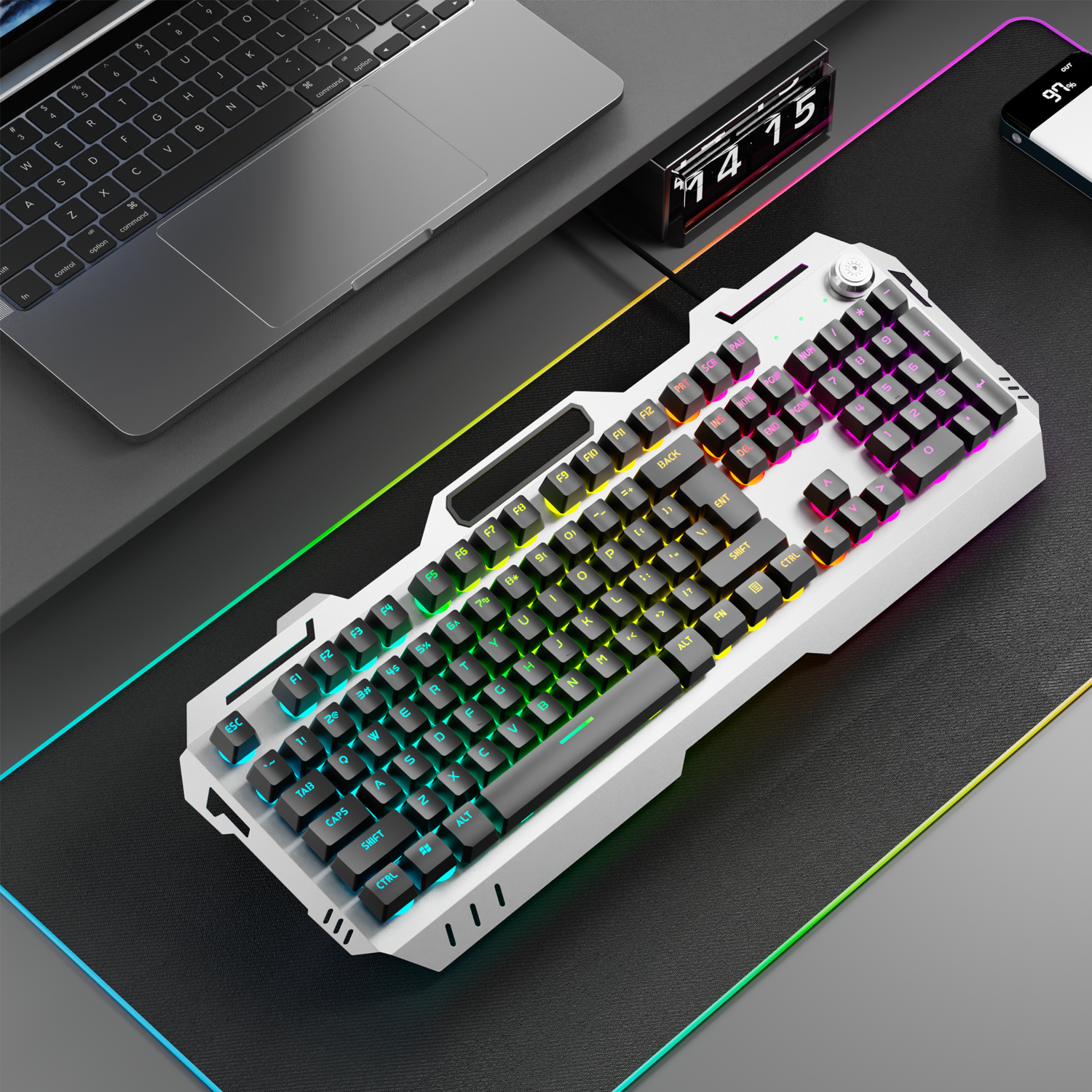 EWEADN Silent Gaming Keyboard, - مراجعة Home Office Pc وسعره